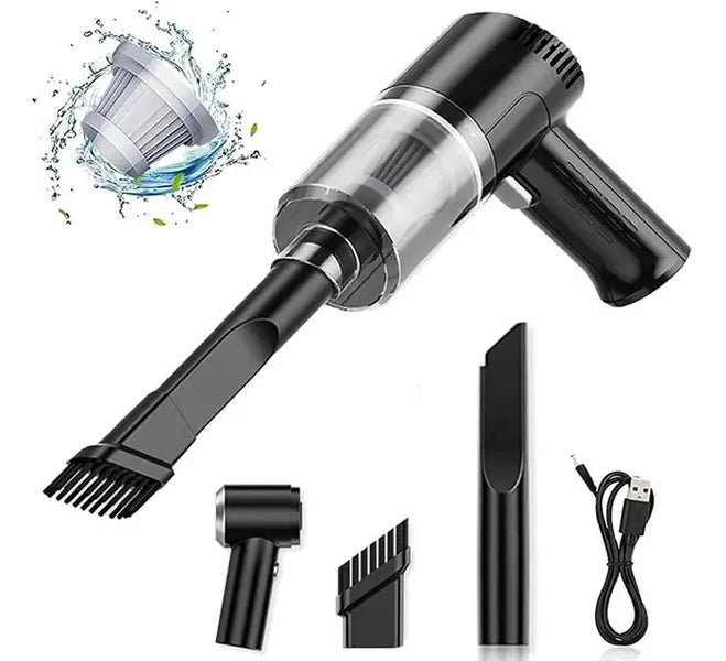 Mini Aspirador De Pó Usb Portátil Sem fio / Completo Linha Premium - Carro E Casa✅ - FRETE GRATIS!