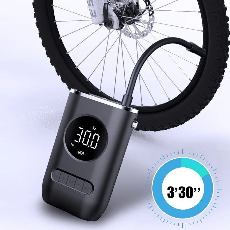 Calibrador Compressor Pneu Digital Carro Bike Moto Sem Fio✅ - FRETE GRATIS