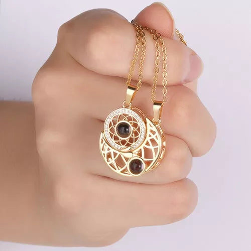Colar banhado a ouro 18k + Brinde (caixinha de presente)