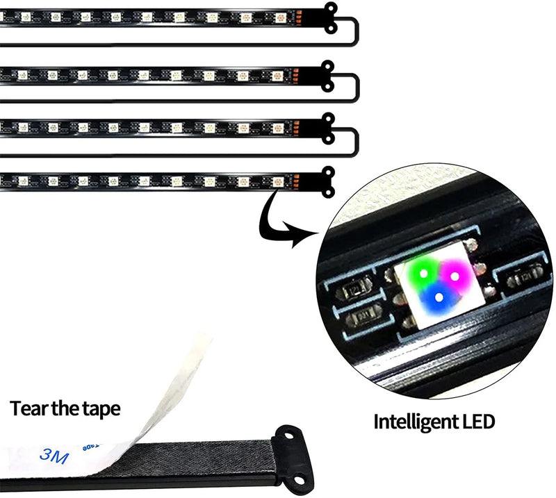 LUZ DE LED PARA CARROS = CARRO DE LUXO☑️ - FRETE GRATIS