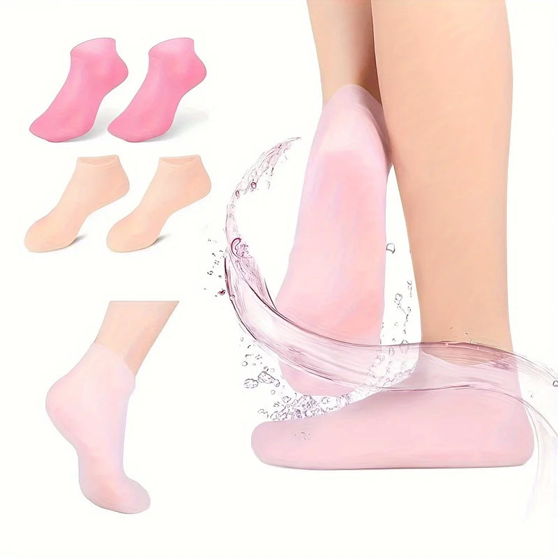 Hidratante para os pés rachados - Meias de tratamento