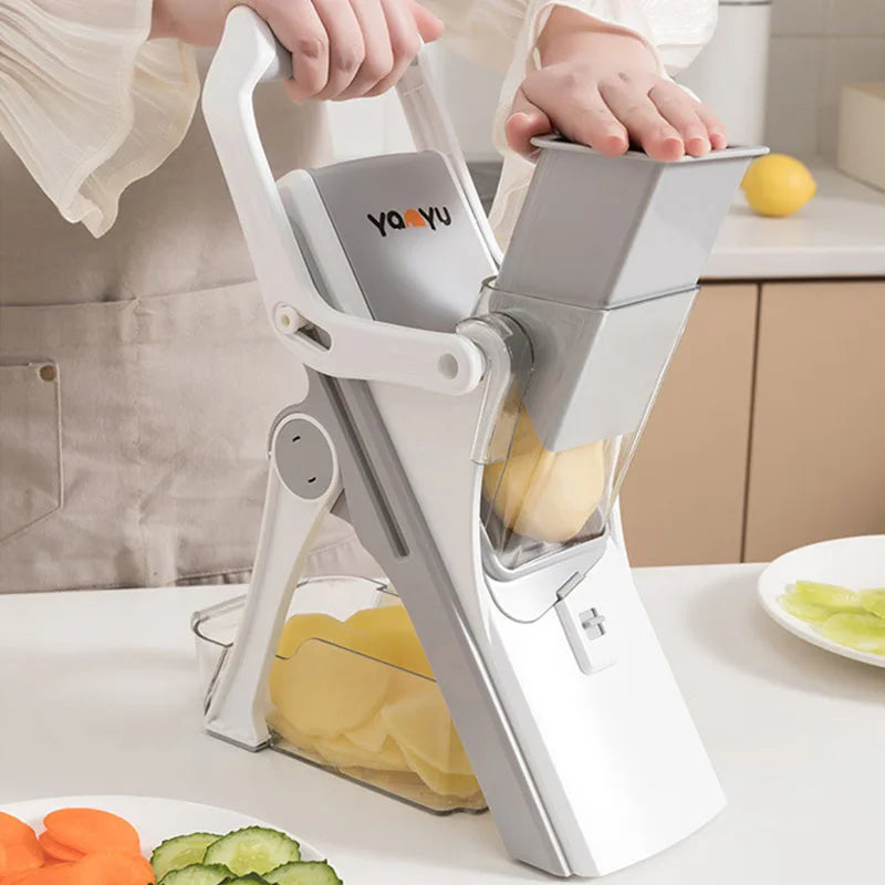 Cortador Fatiador de Batata Legumes e Vegetais 5 Funções - FRETE GRATIS✅
