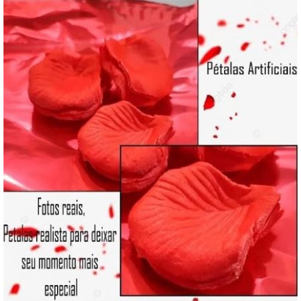 200 petalas/10velas/4Balão Metalizado Coraçã/Te Amo🌹💕