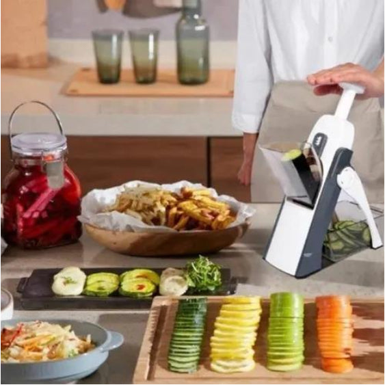 Cortador Fatiador de Batata Legumes e Vegetais 5 Funções - FRETE GRATIS✅